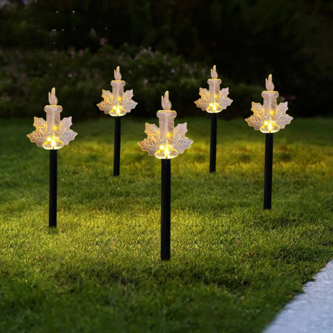 LED Star Garden Stake Outdoor – Christmas Lighting with Ground Spike