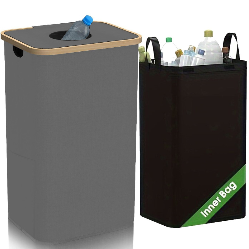 CollapsibleBin Collapsible trash can with removable bag