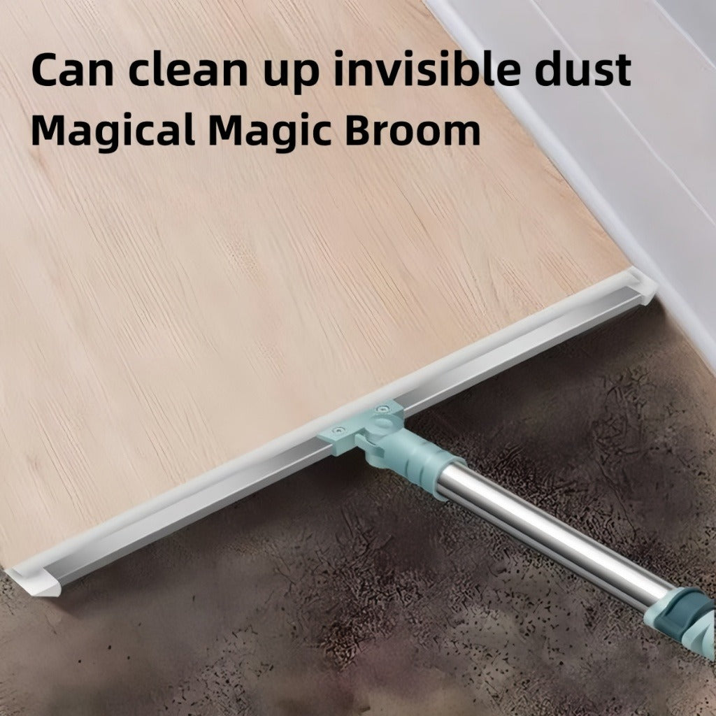 Silicone broom for removing hair & pet hair