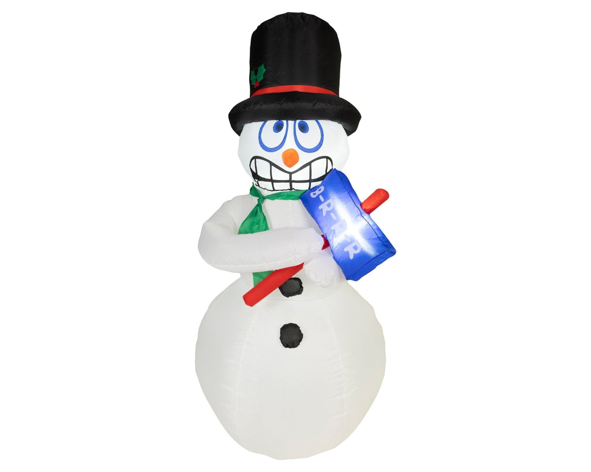 Inflatable LED Snowman – Outdoor Christmas Decoration 175 cm