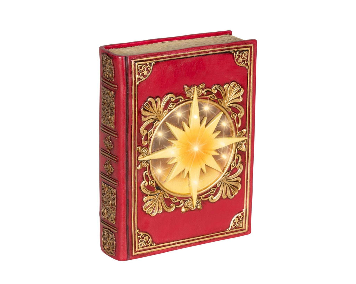 LED Christmas Book Value Set – 3-piece set with gold foil embossing