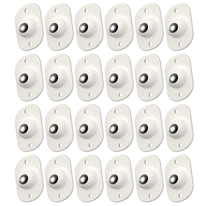 FurnitureWheels – Self-adhesive 360° swivel furniture casters