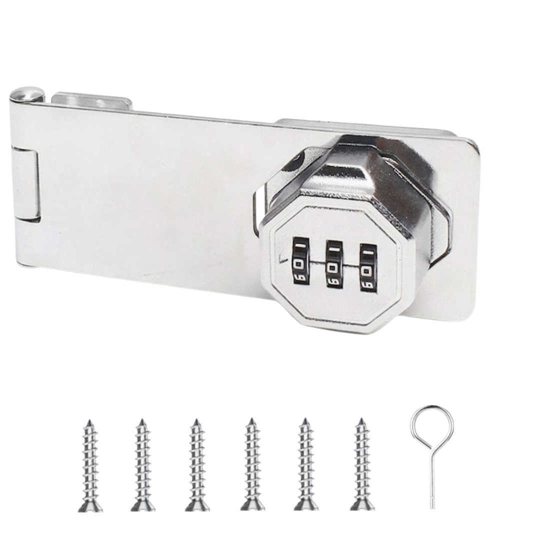 SmartLock 3-Digit Combination Lock with Easy Installation