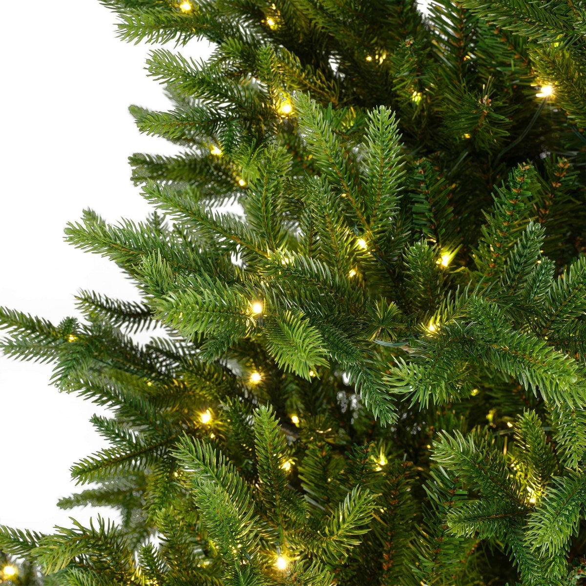 Premium Christmas Tree with LED Lights – Green or Snow-Covered
