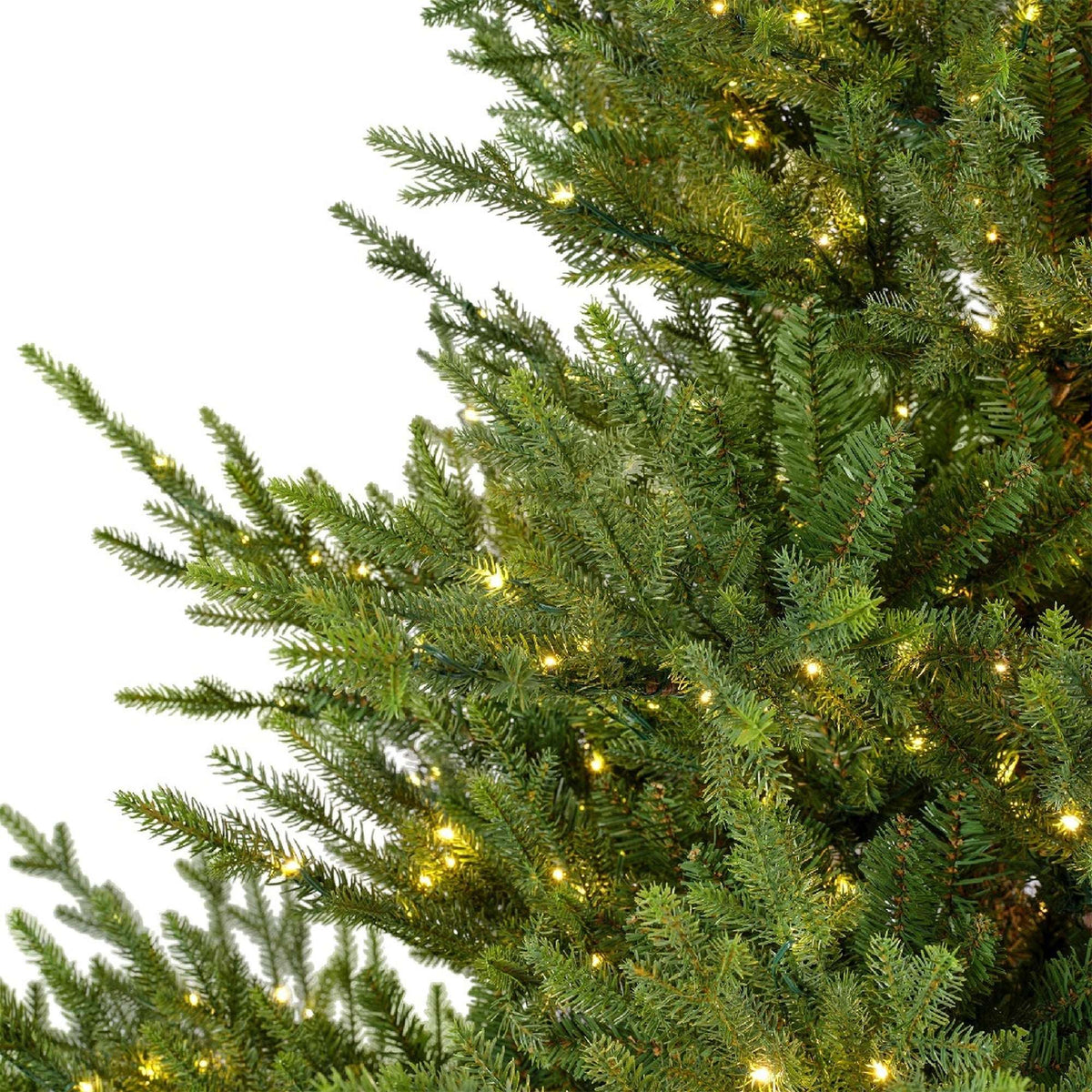 Premium Christmas Tree with LED Lights – Green or Snow-Covered