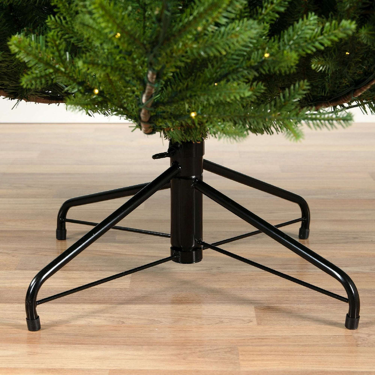 Premium Christmas Tree with LED Lights – Green or Snow-Covered