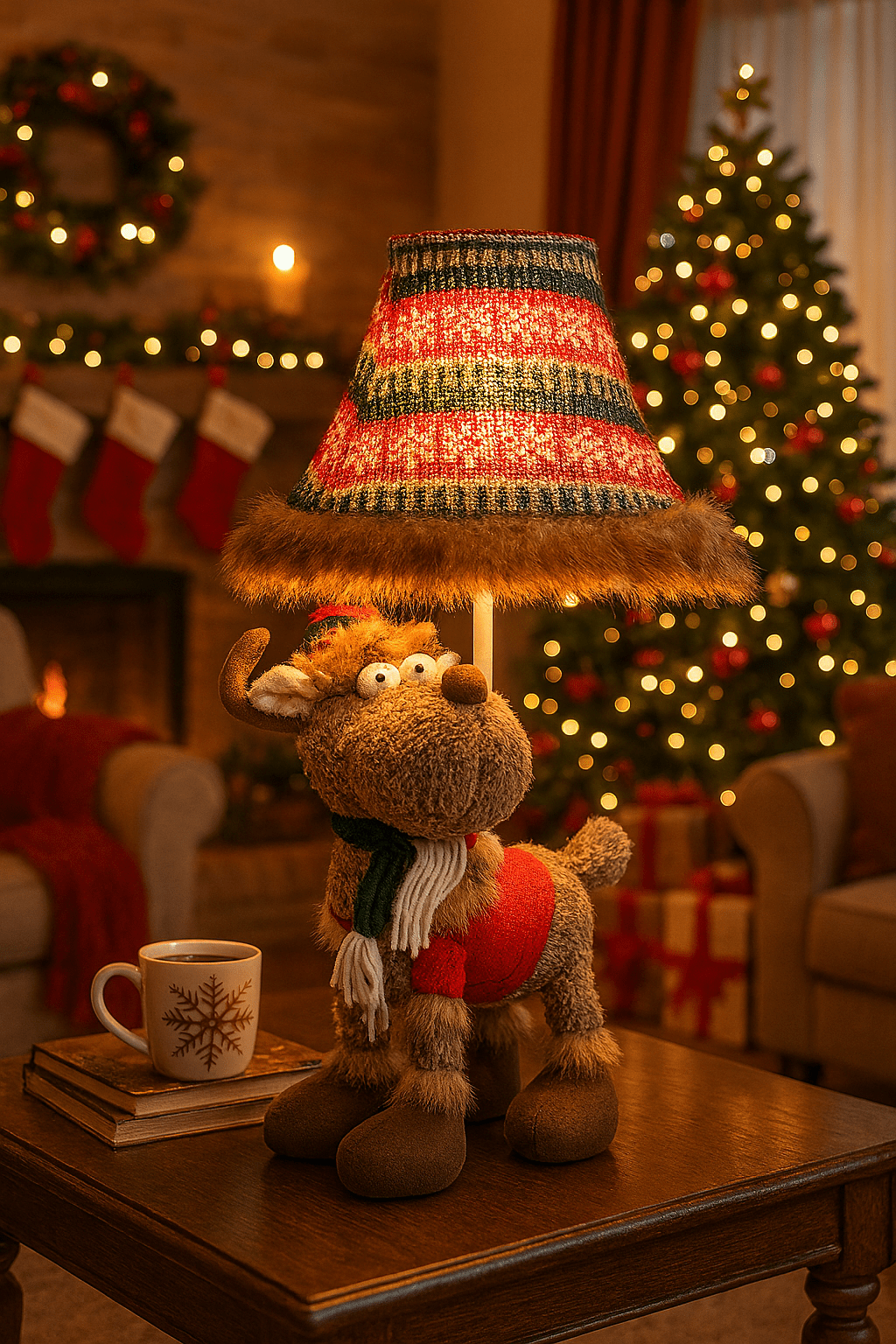 LED reindeer "Rudi" – Christmas decoration 55 cm