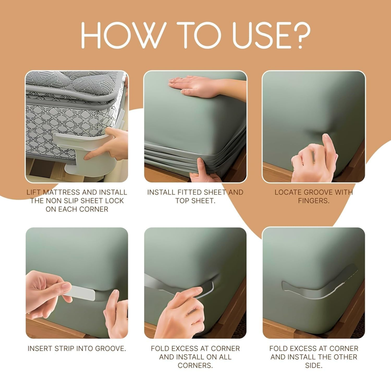 BedsheetHolder – Universal Bed Sheet Fastener
