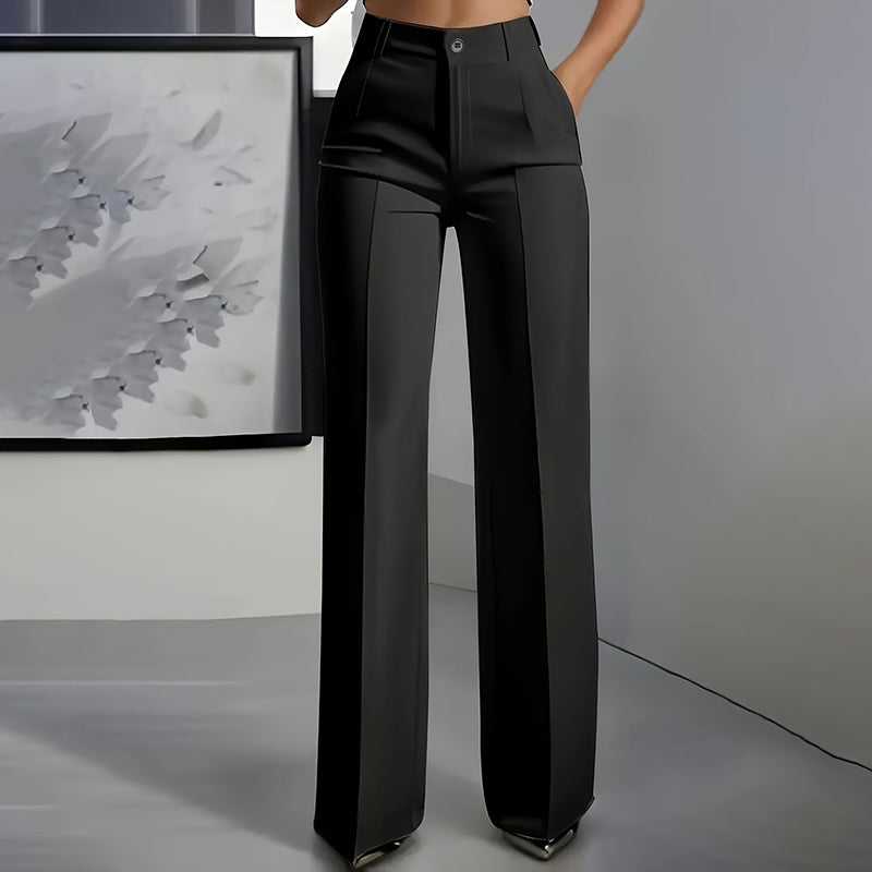 Suit Trousers Women's High-Waisted, Comfortable Fit