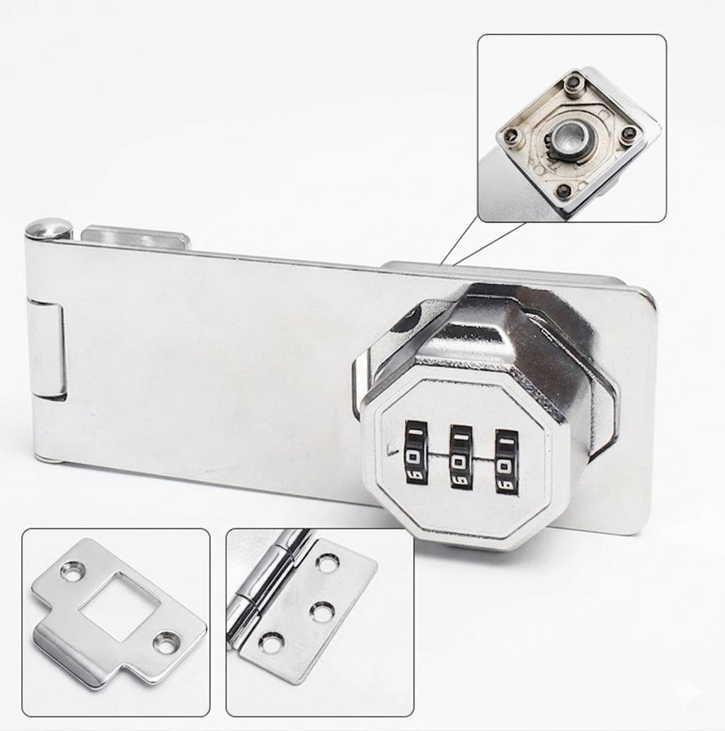 SmartLock 3-Digit Combination Lock with Easy Installation