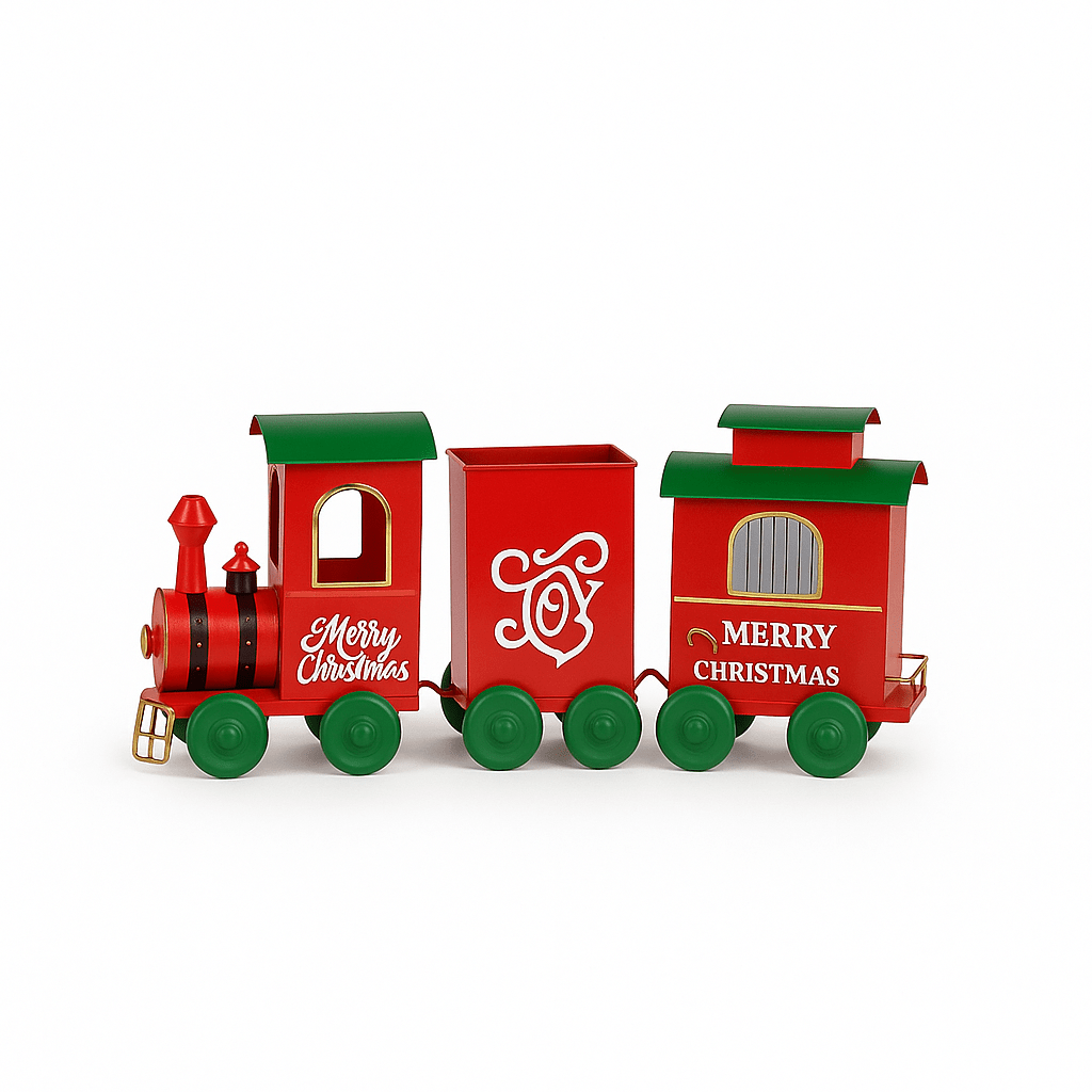Nostalgic Christmas train "X-Mas Train" – 55 cm