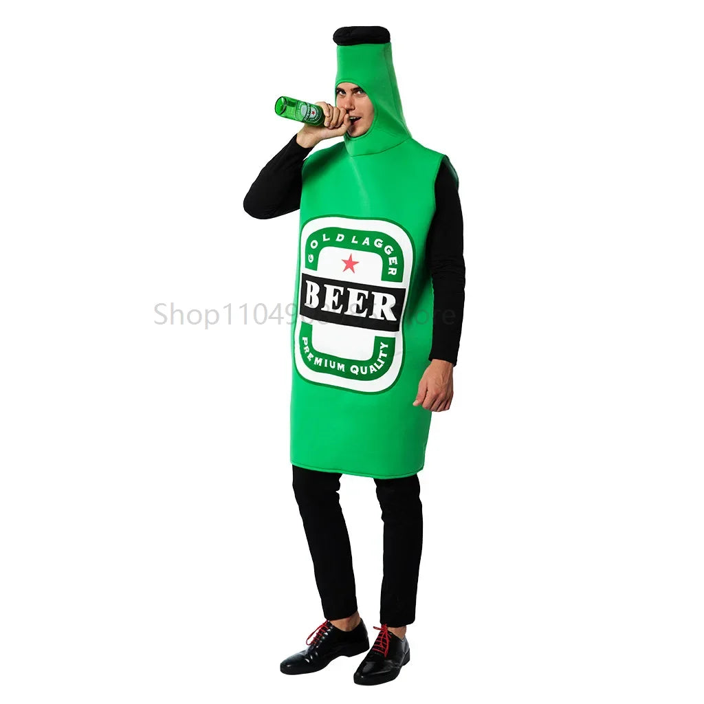 Oktoberfest Costume Inflatable Beer Mug, One Size Party Costume