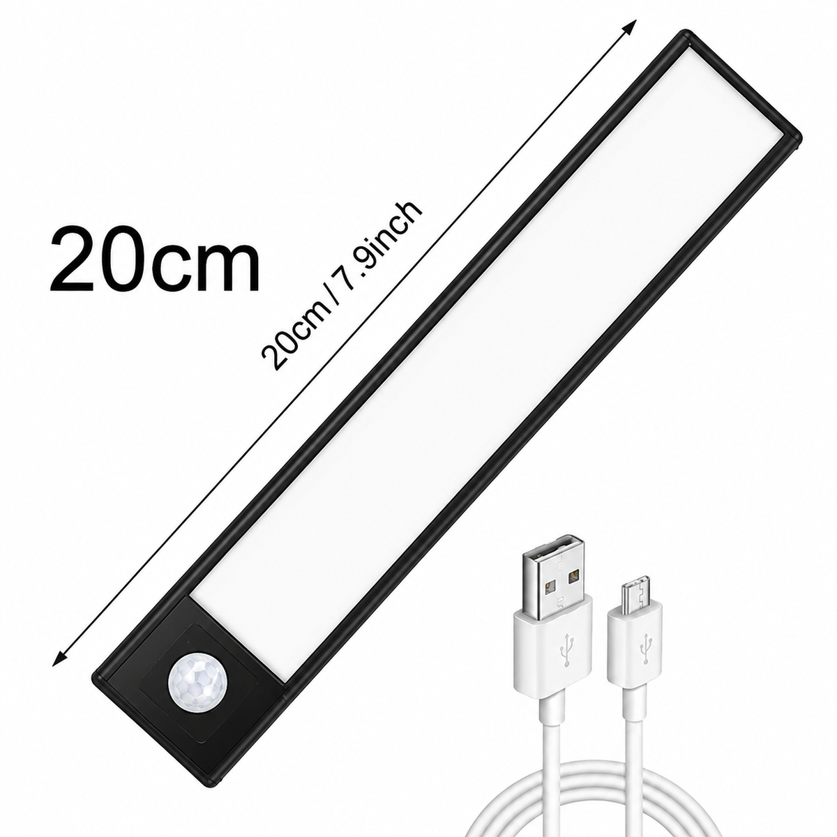 OVERNACHT – Smart LED lamp with magnetic mount and motion sensor
