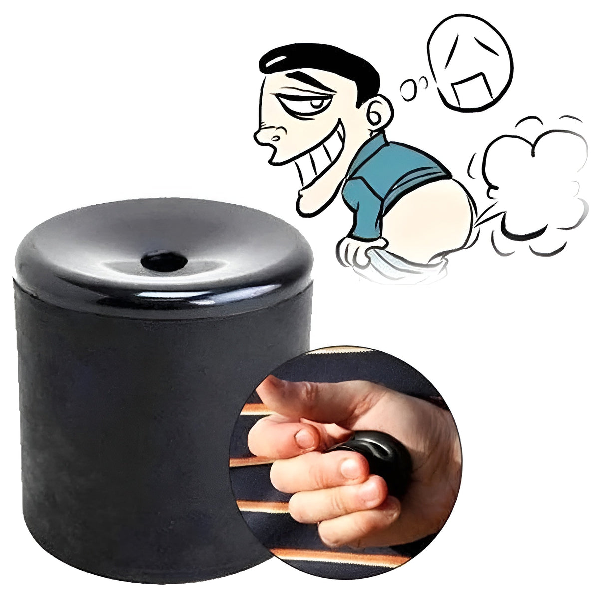 FartSounder Handheld Noise Prank Toy, Realistic and Compact