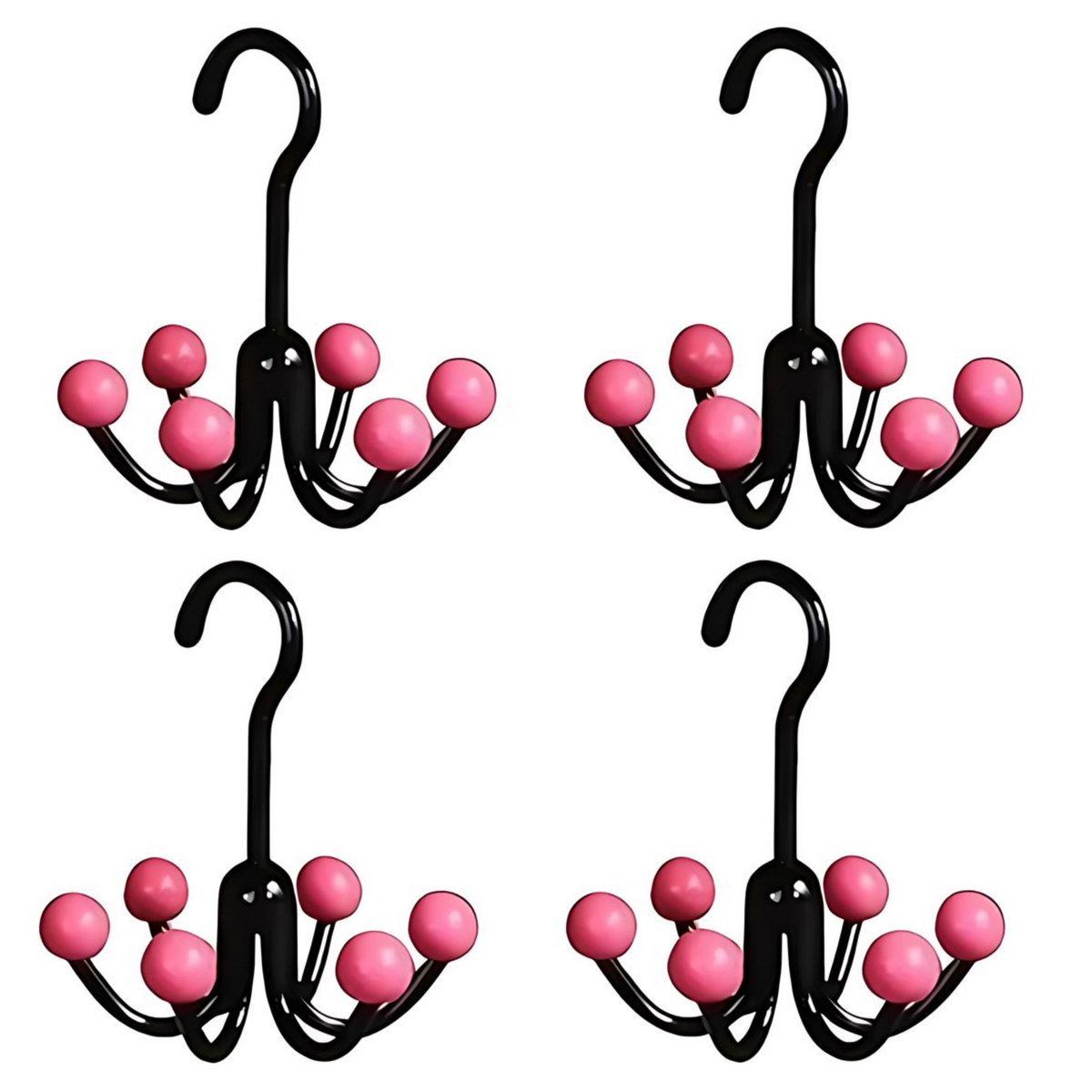 HangerHooks 360° Rotatable Hanger with 6 Hooks