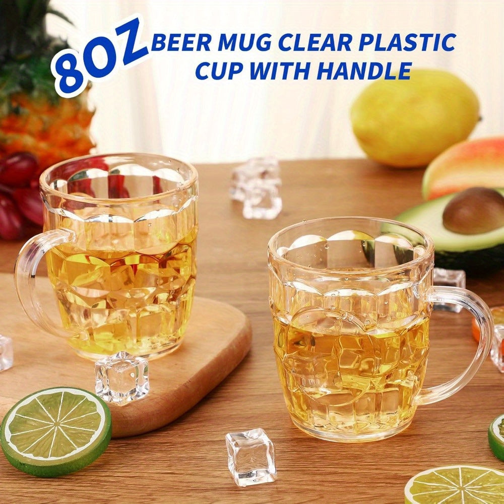 Oktoberfest beer mugs, plastic beer mug set of 6