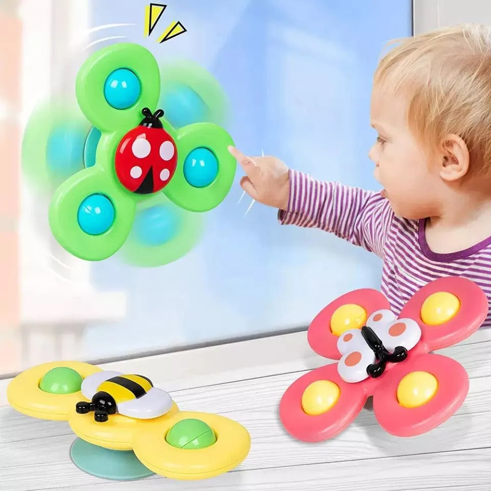 SpinnerToy – Sensory Fidget Toy with Suction Cup