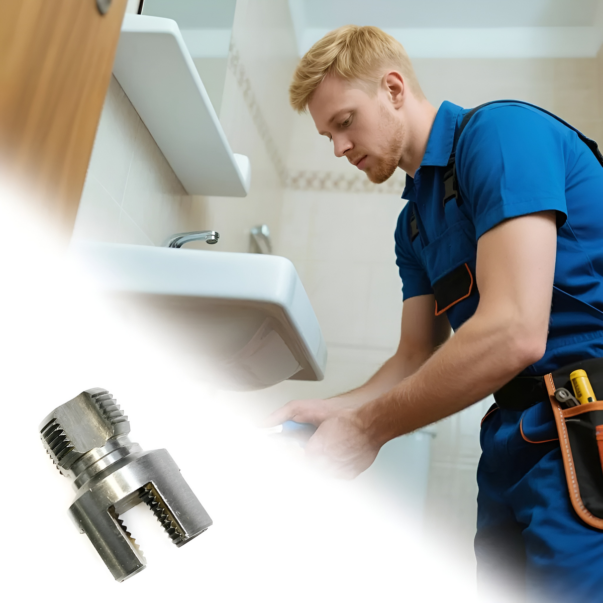 PipeThreader pipe thread cutter bit for drill