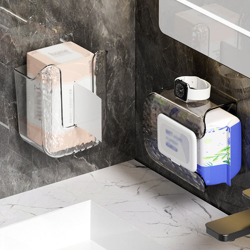TissueStorage Wall-Mounted Paper Roll Holder No Drilling