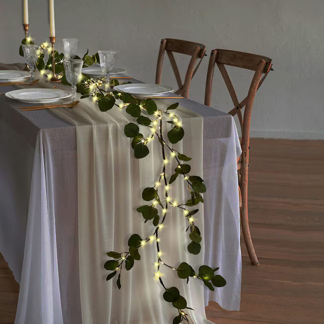 LightLeaf – LED string lights with leaf design, 10m/100 LEDs