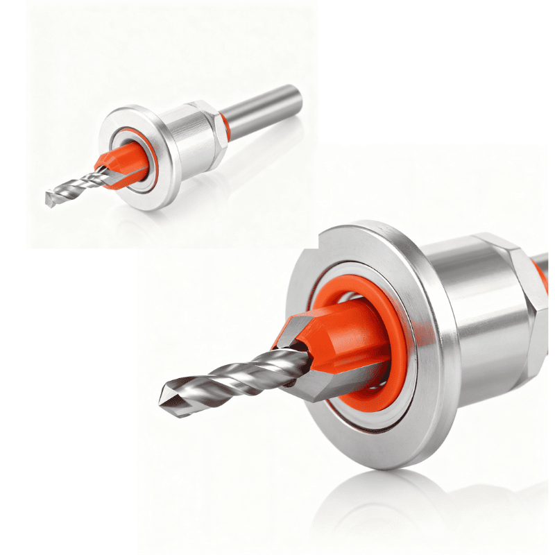 DrillGuide – Self-centering drilling jig for precise holes