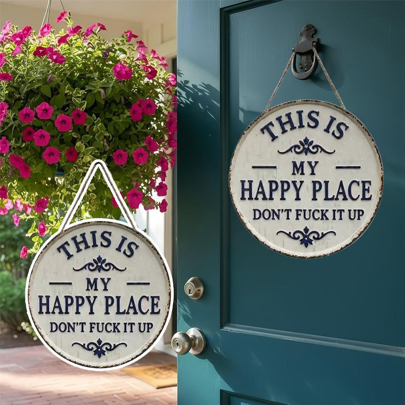 YardSign verwittertes Vintage-Aussehen