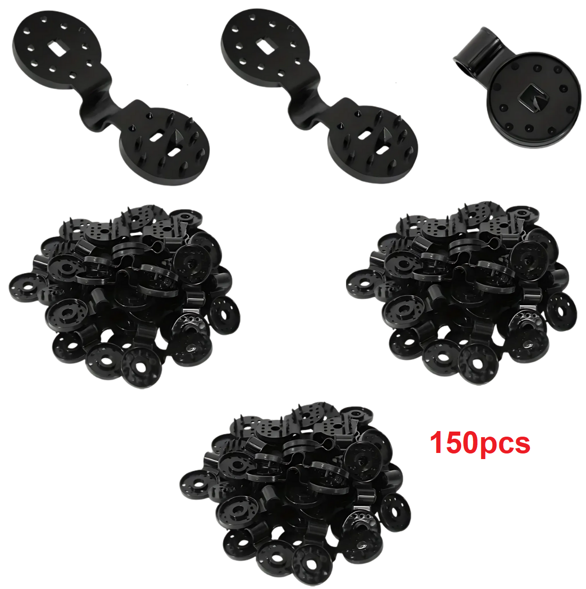 ShadeClips Detailansicht des Klemmmechanismus