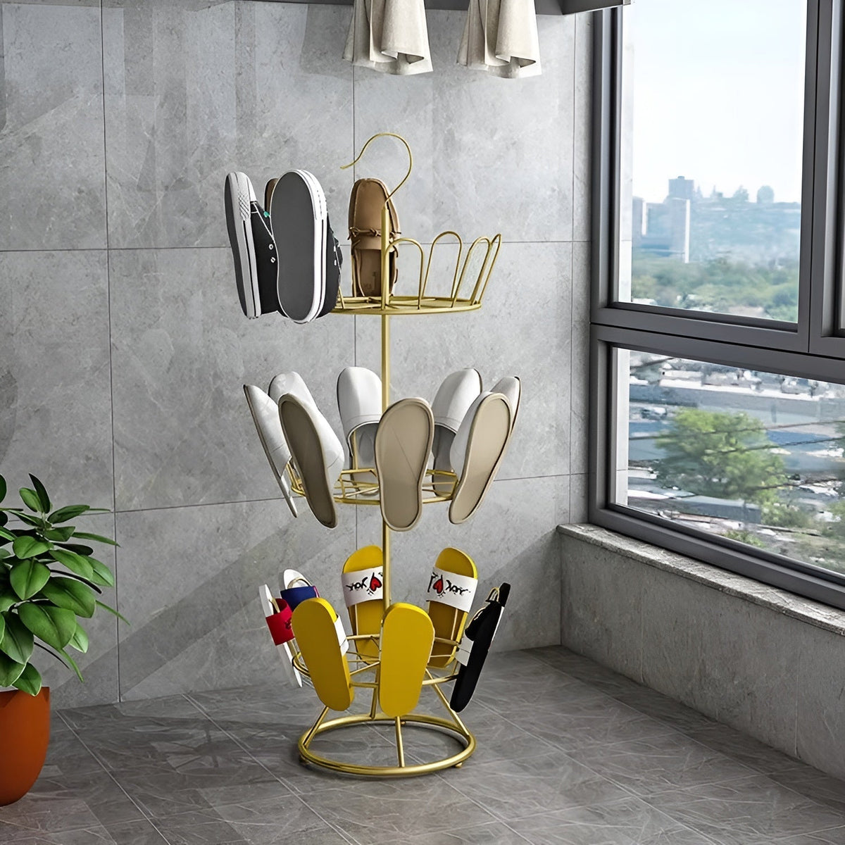 ShoeOrganizer – Stackable Vertical Shoe Organizer