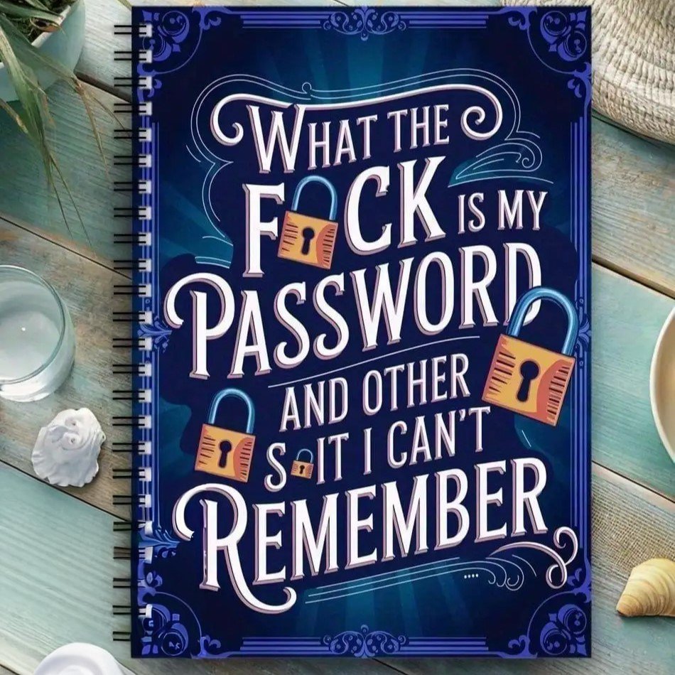 PasswordKeeper Password Book with Discreet Design