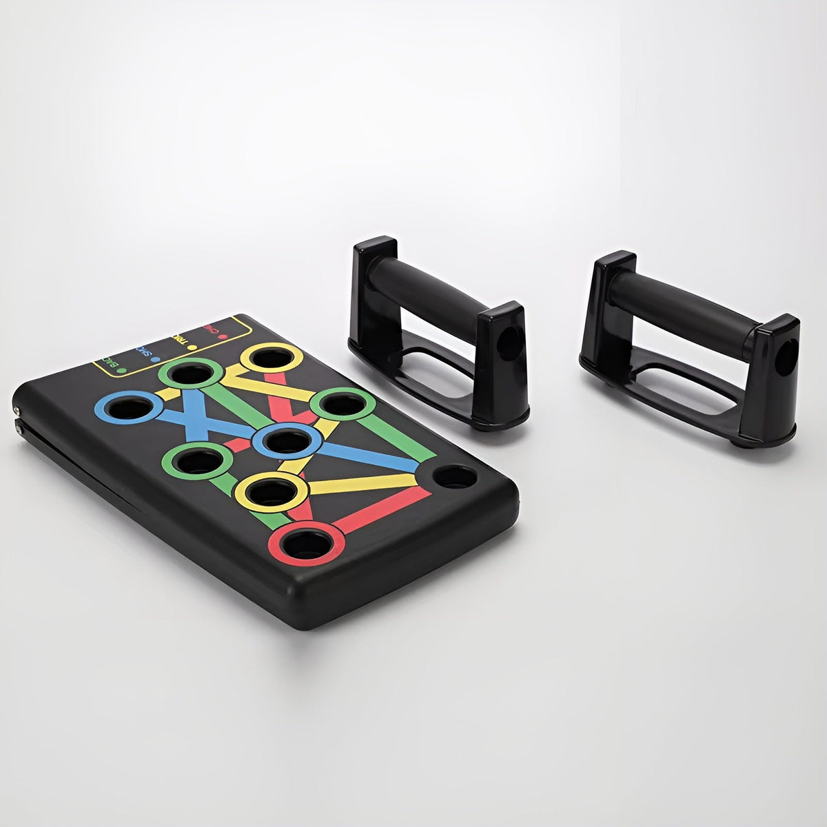 MuscleBoard Push-Up Training Board, Color-Coded System Foldable