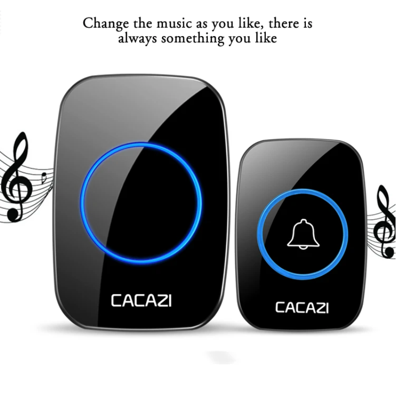 WirelessDoorbell – Wireless doorbell with multiple ringtones