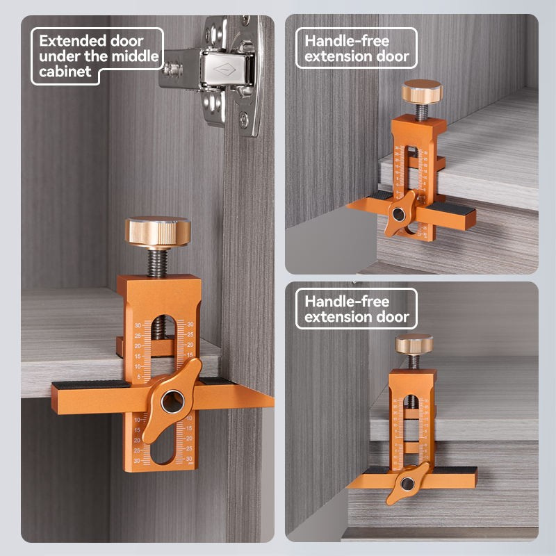 MountJig – Drilling template for cabinet fittings, precise installation