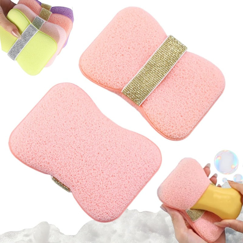 Exfoliating Sponge with Soap Bag