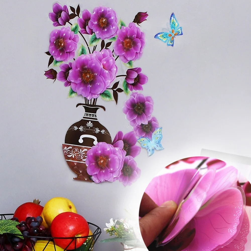 FloralSticker an der Wand