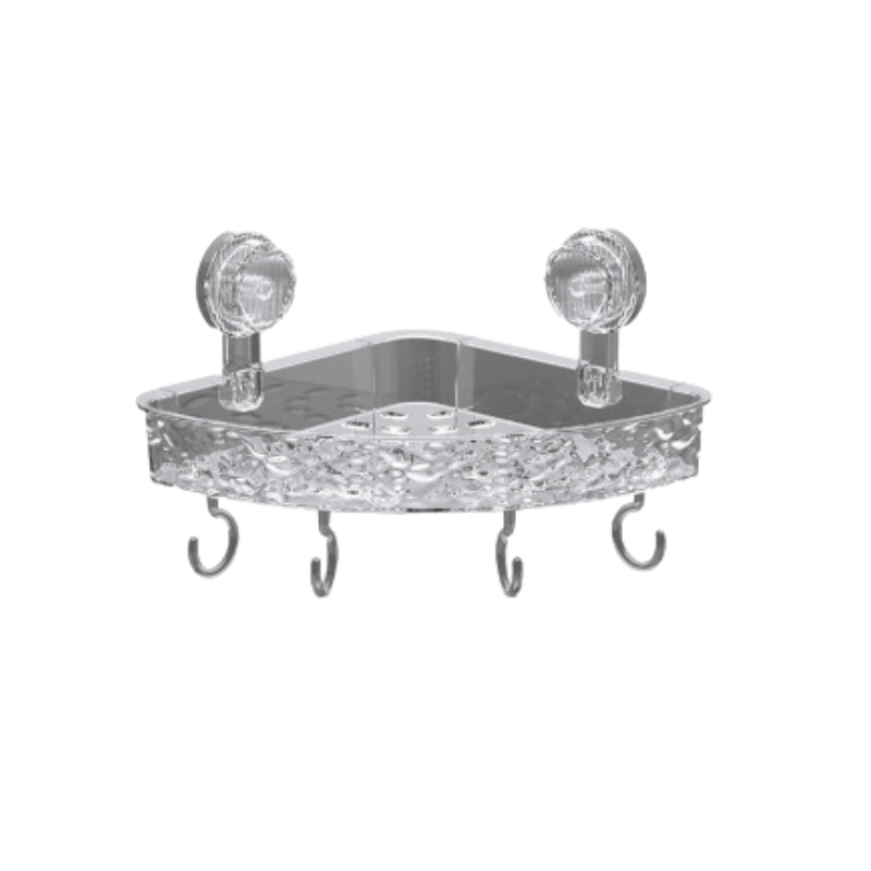 StorageRack Suction Cup Shelf No Drilling Required