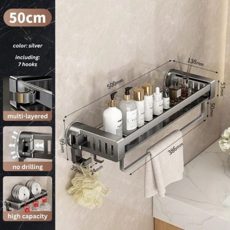 ShelfRack – Shower shelf without drilling