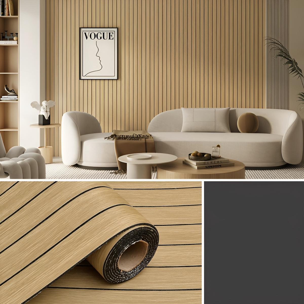 WallSticker – Self-adhesive wood-look wall decals