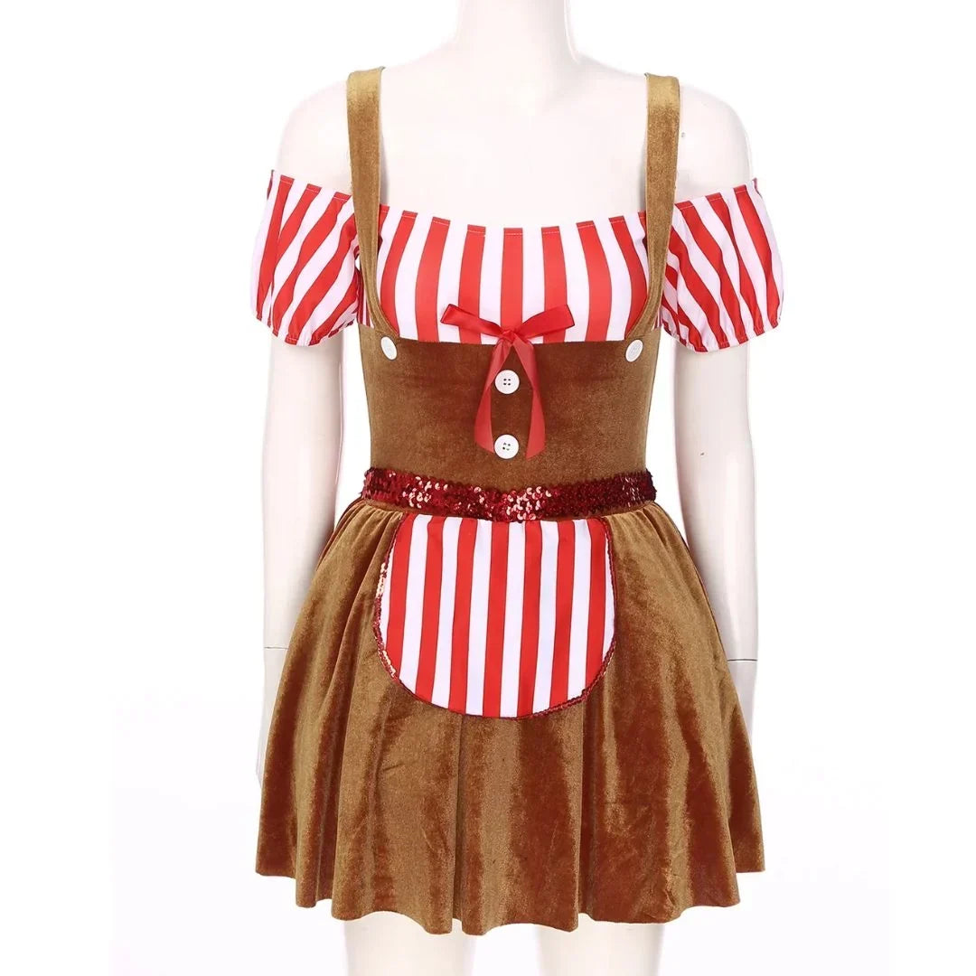 Women's Traditional Bavarian Oktoberfest Dirndl