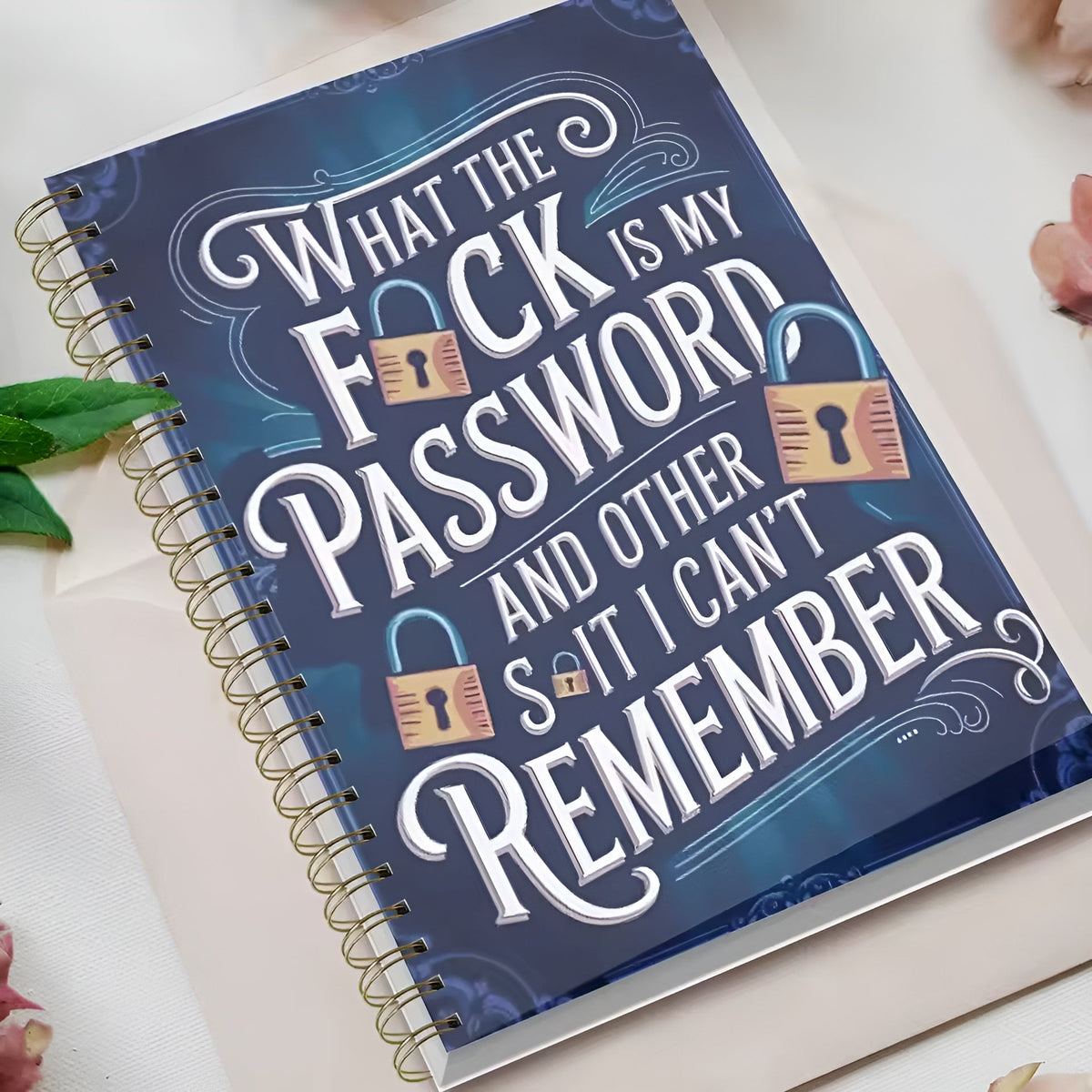 PasswordKeeper Password Book with Discreet Design