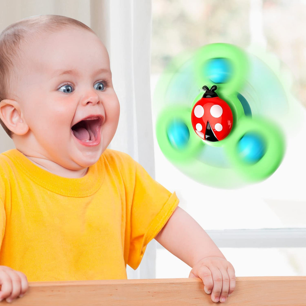 SpinnerToy – Sensory Fidget Toy with Suction Cup