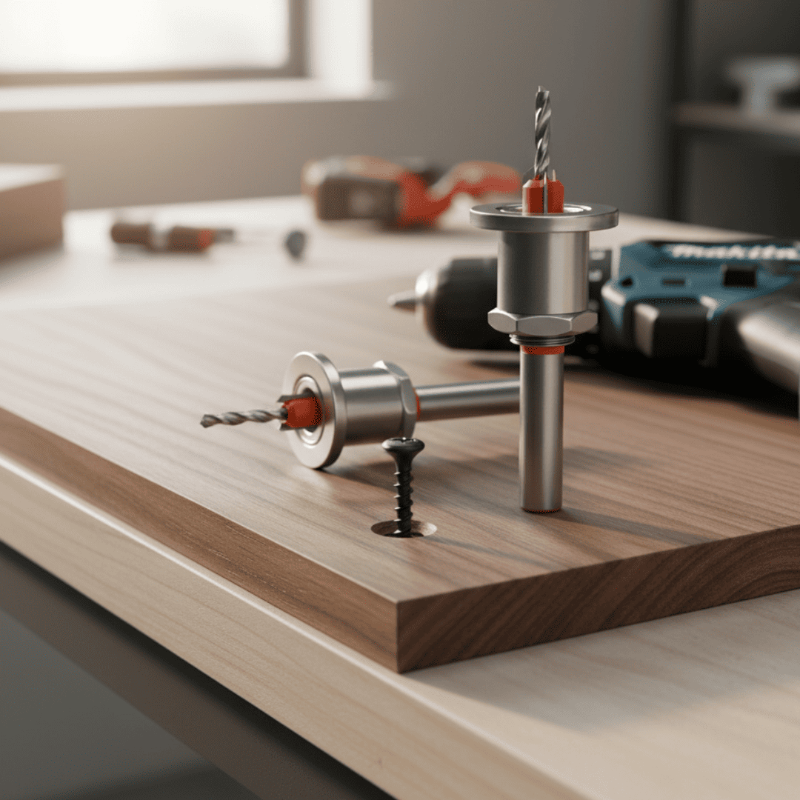 DrillGuide – Self-centering drilling jig for precise holes