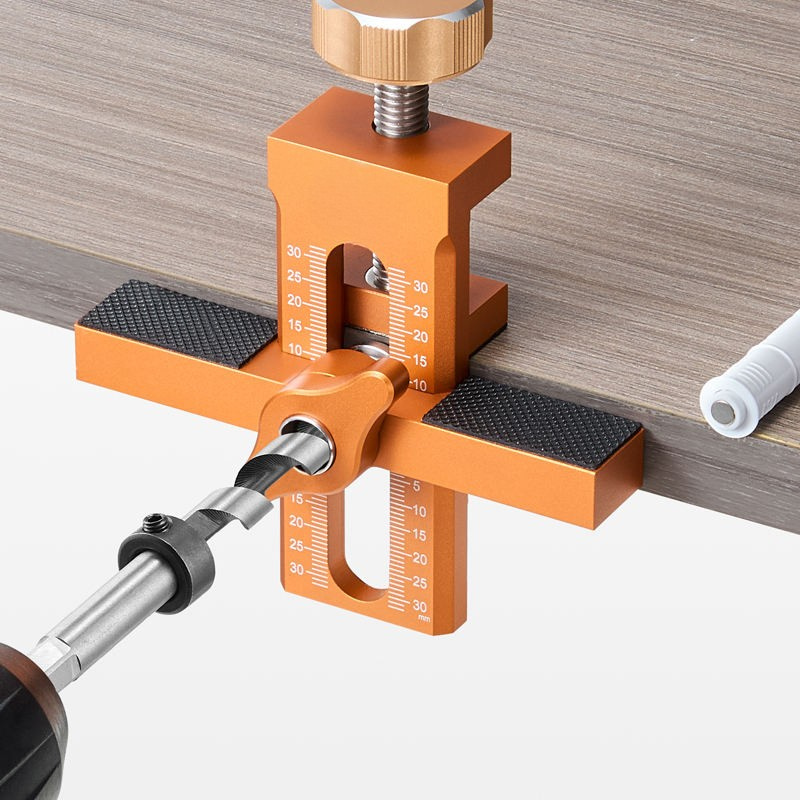 MountJig – Drilling template for cabinet fittings, precise installation