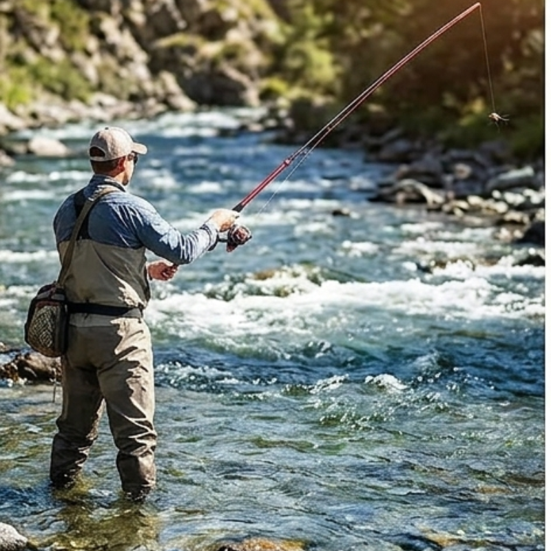 Telescopic fishing rod – Compact travel rod