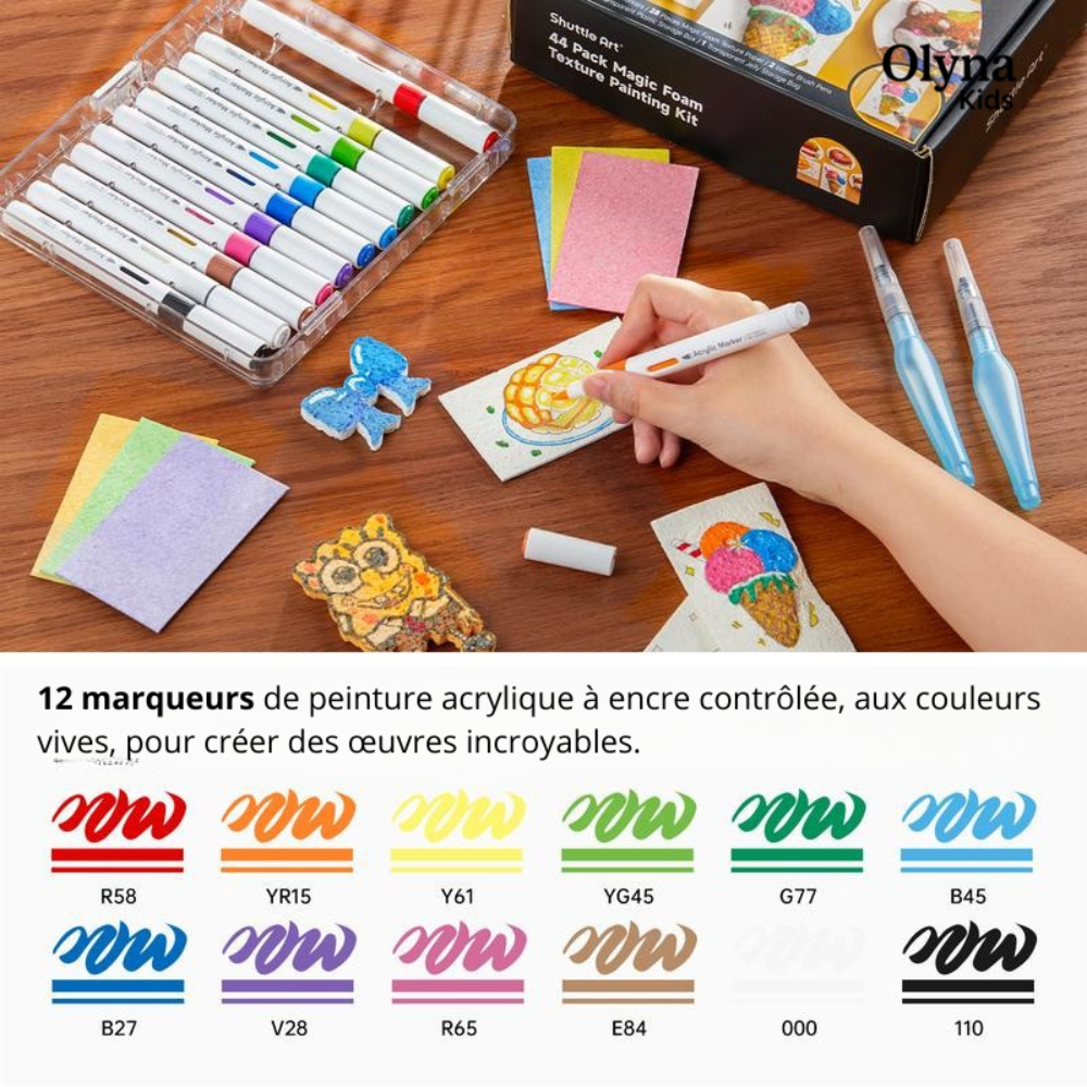 FoamArt 3D Foam Painting Set for Kids
