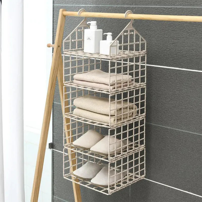 HangingOrganizer – Multi-layer hanging closet organizer