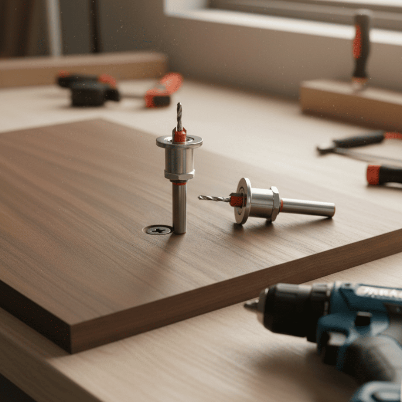 DrillGuide – Self-centering drilling jig for precise holes