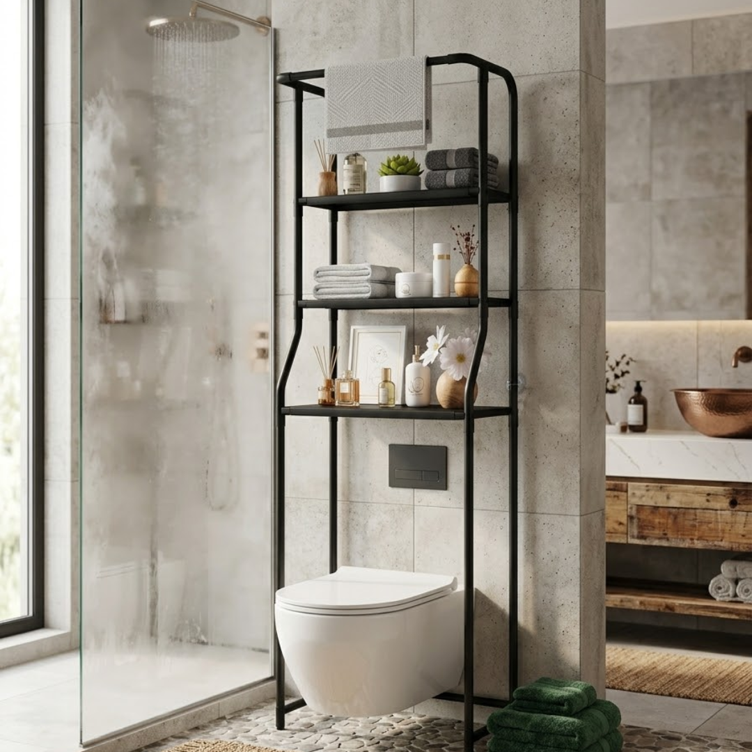 BathroomShelf Minimalist 3-Tier Bathroom Shelf