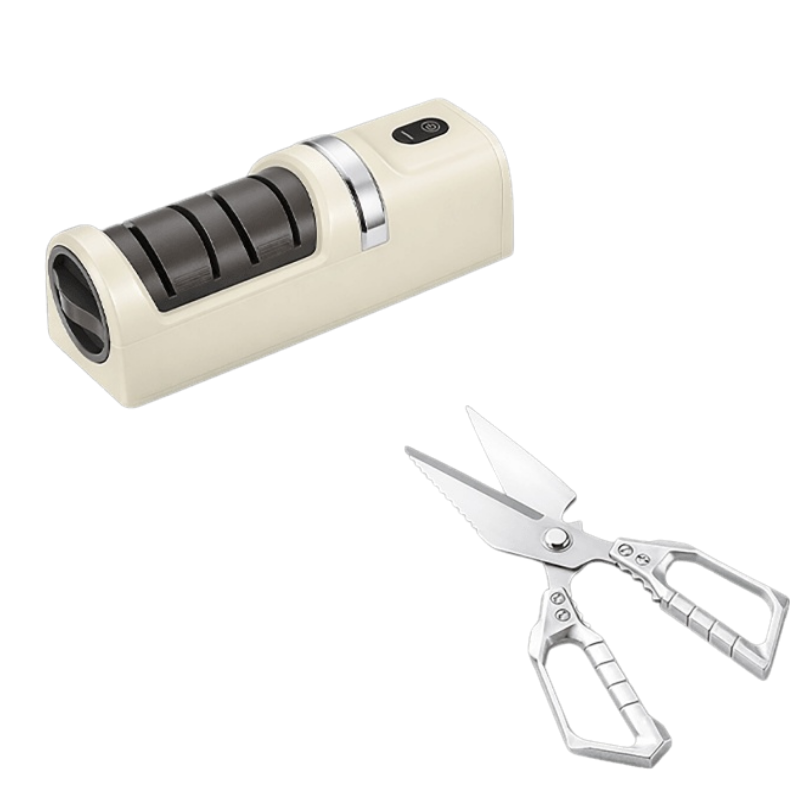 EdgeSharpener – Electric sharpening system with accessory option