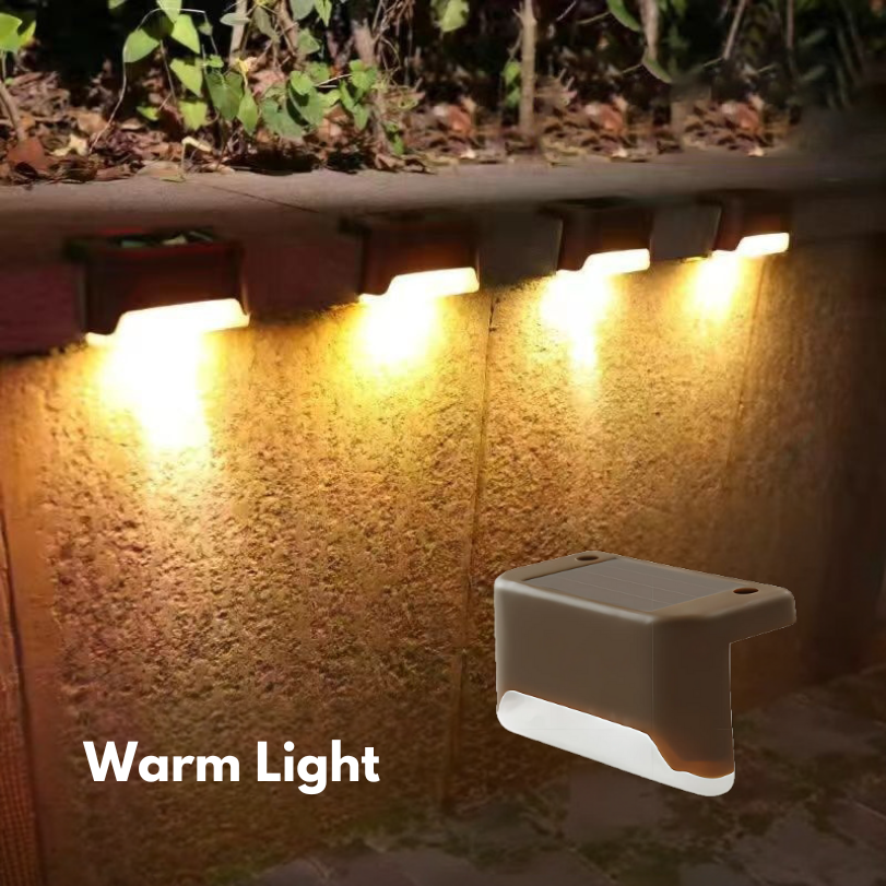 LED solar outdoor light with dusk sensor