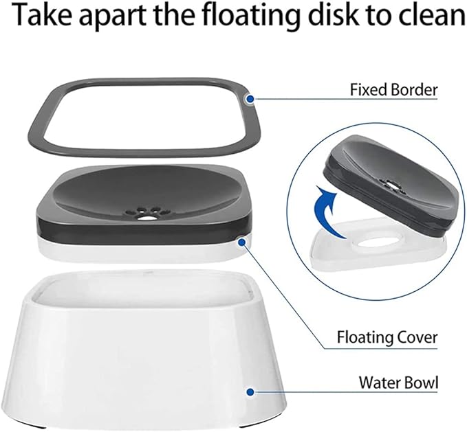 PetWater No-Splash Pet Bowl